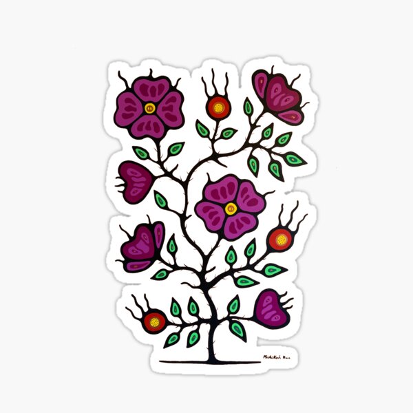 Wild roses Sticker