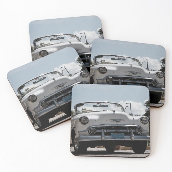 Item preview, Classic White Chevy Convertible designed and sold by Forty Frames.