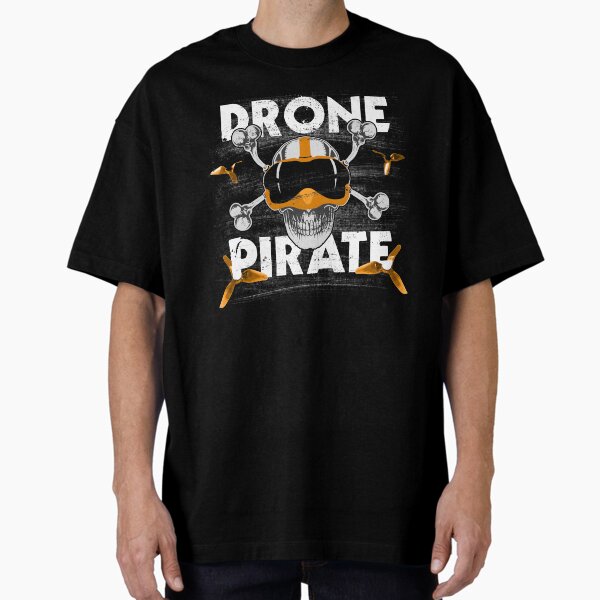 Item preview, Drone pirate quad freestyle FPV quadrocopter grunge designed and sold by Denis Rösler.