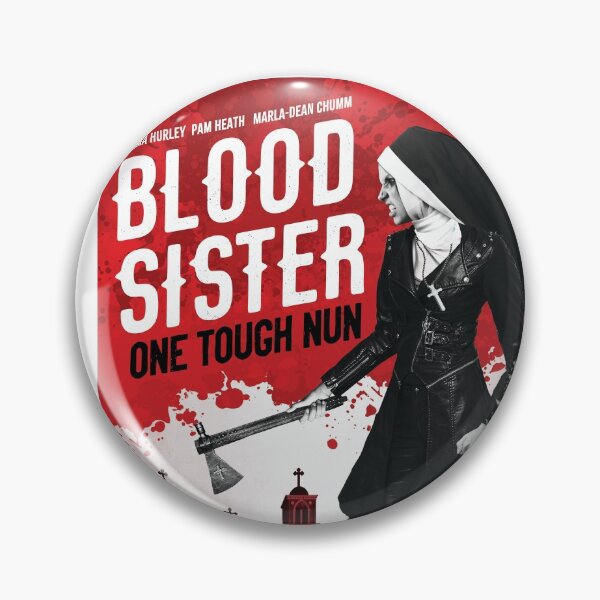 Item preview, Blood Sister: One Tough Nun movie poster - Infinite Jest - David Foster Wallace designed and sold by Chris Ayers.