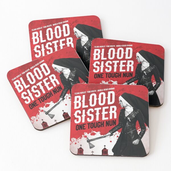 Item preview, Blood Sister: One Tough Nun movie poster - Infinite Jest - David Foster Wallace designed and sold by Chris Ayers.