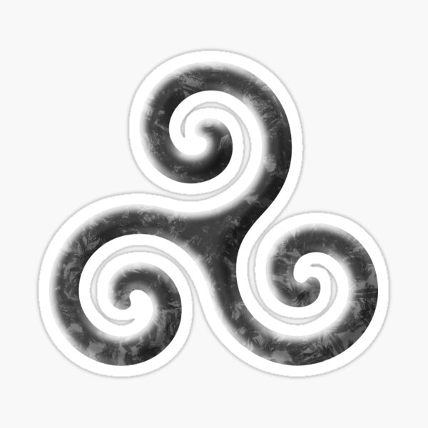 Item preview, Triskele -b&w designed and sold by Hondrus.