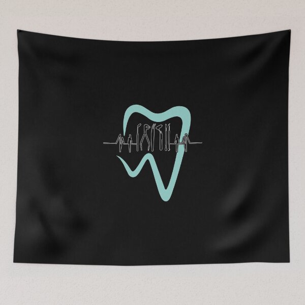 Item preview, Love Teeth Dentist Dentistry Hygienist Braces Doctor Clinic Smile Tooth Toothache Brush Suction Floss Oral Care Tee designed and sold by shirti.
