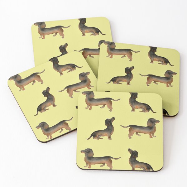 Item preview, Sausage dog friends designed and sold by HollyPopsDesign.
