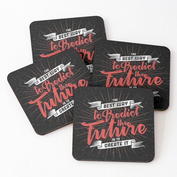 Item preview, The Best Way To Predict The Future Is To Create It Red designed and sold by Creativenetic.