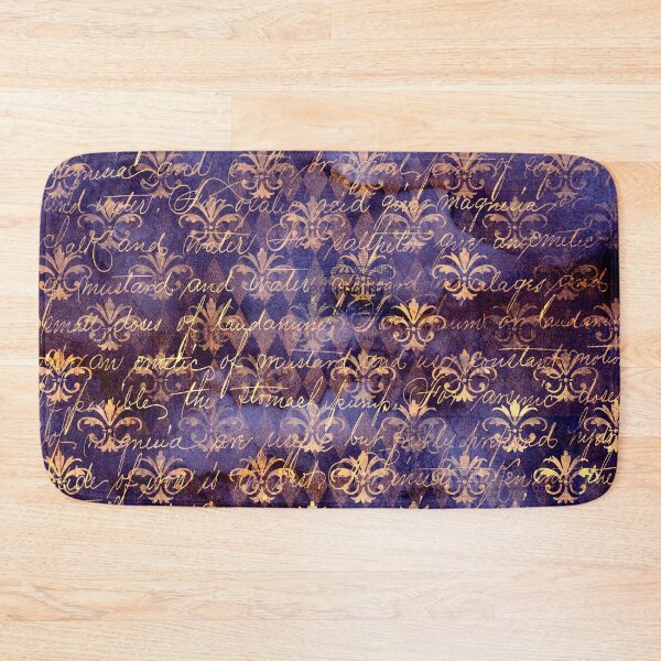 Item preview, Ancient Script with Fleur-de-Lis Pattern designed and sold by ReesDesigns.
