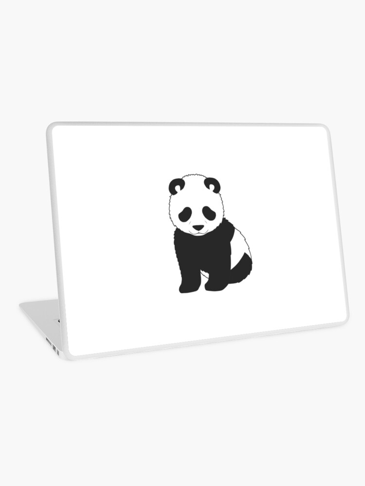 Tiny Panda Laptop Skin By Deerinspotlight Redbubble