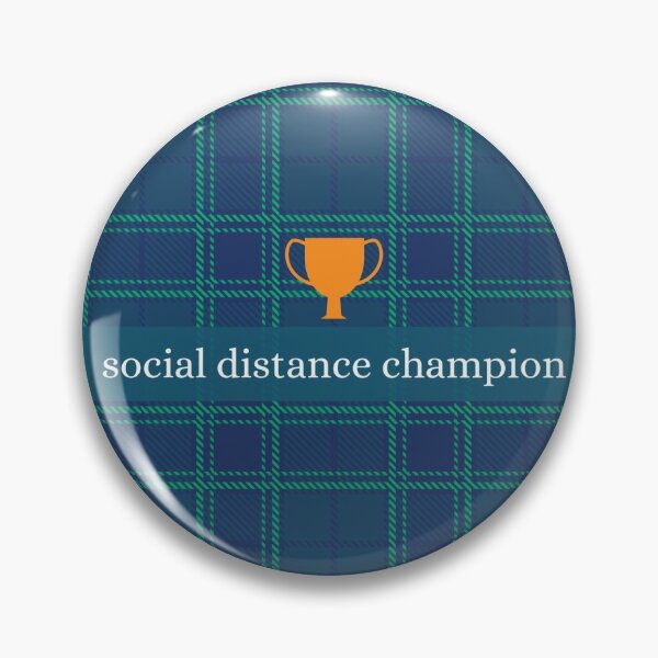 Artikelvorschau, Social Distance Champion entworfen und verkauft von jancini.