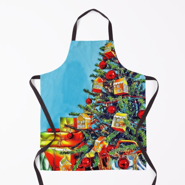 Item preview, Christmas Tree Blue Wall designed and sold by RitaMaye.