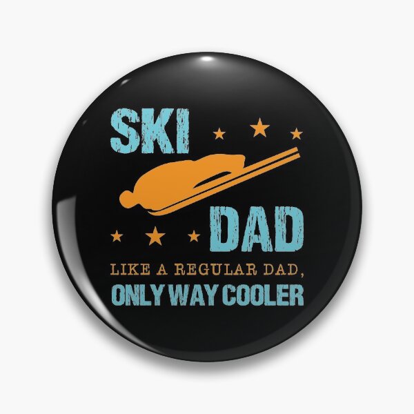 Item preview, Ski Dad Like A Regular Dad Only Way Cooler Winter Skiing Mountain Sports Adventure Ski Snow Snowboarding Design designed and sold by shirti.