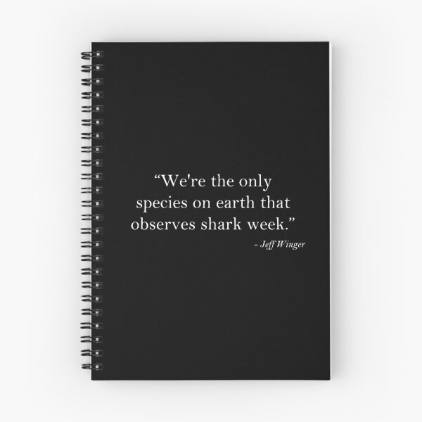 Item preview, Jeff Winger Quote - Shark Week designed and sold by AshGrove.