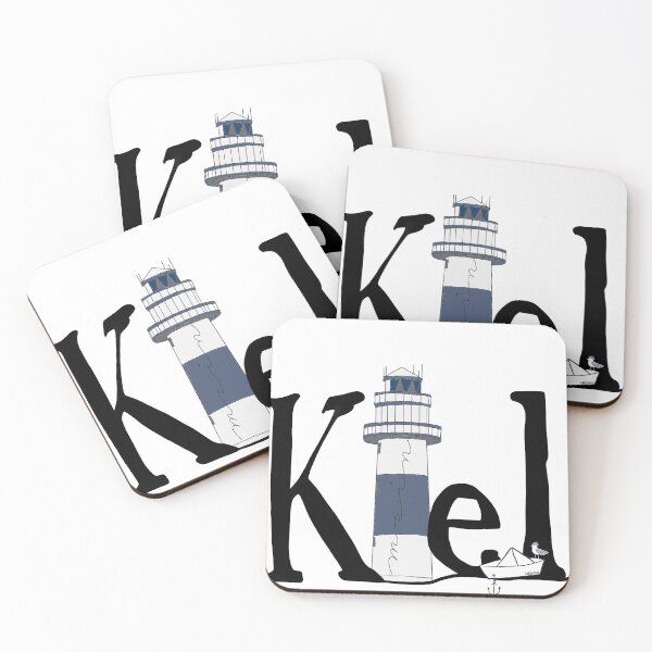 Mein Kiel Untersetzer (4er Set)