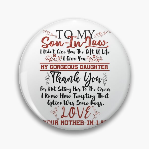 Item preview, To my son in law I'd end up being but here i am Gift from mom designed and sold by Tee-md93.