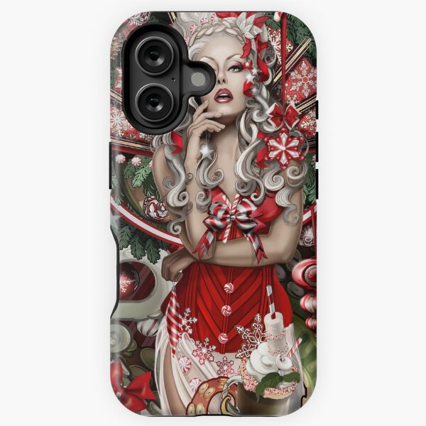 Peppermint Cthulhu by Echo Chernik iPhone Tough Case