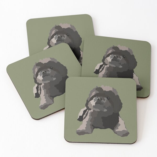 Item preview, Shitzu Dog Portrait Digital Illustration designed and sold by sherylwylie.