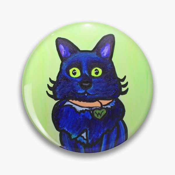 Item preview, Limón Eyes - Blue Cat designed and sold by Amanda A. Anthony.