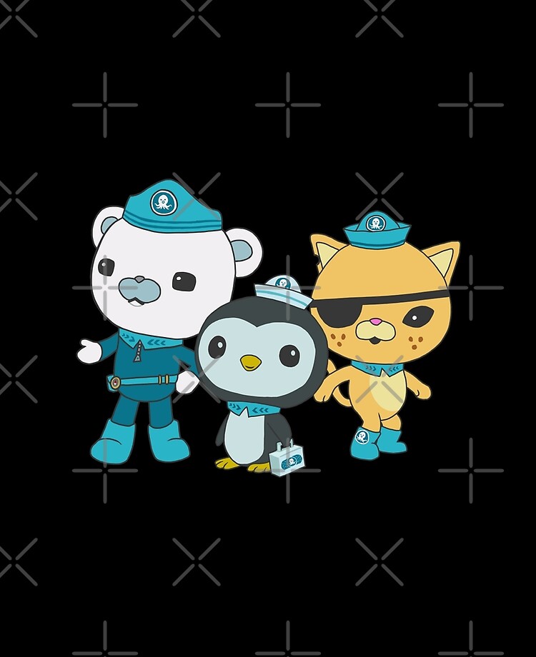 The Octonauts Captain Barnacles Kwazii Peso Ipad Case Skin By Sunriya Redbubble