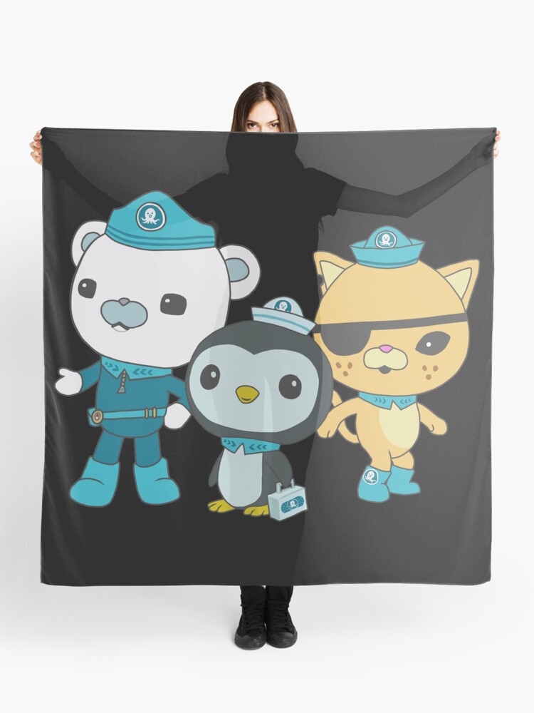 The Octonauts Captain Barnacles Kwazii Peso Scarf By Sunriya Redbubble