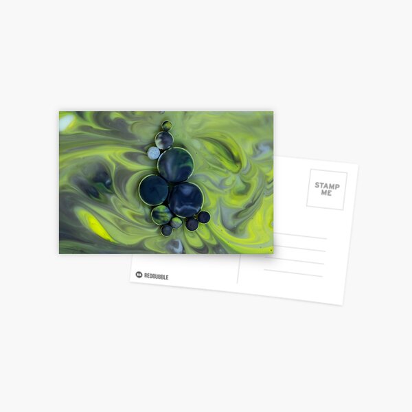 Bubbles Art Grayson Postcard