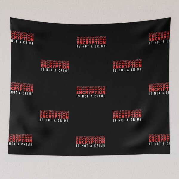 Item preview, Encryption is not a crime designed and sold by BasicWear.