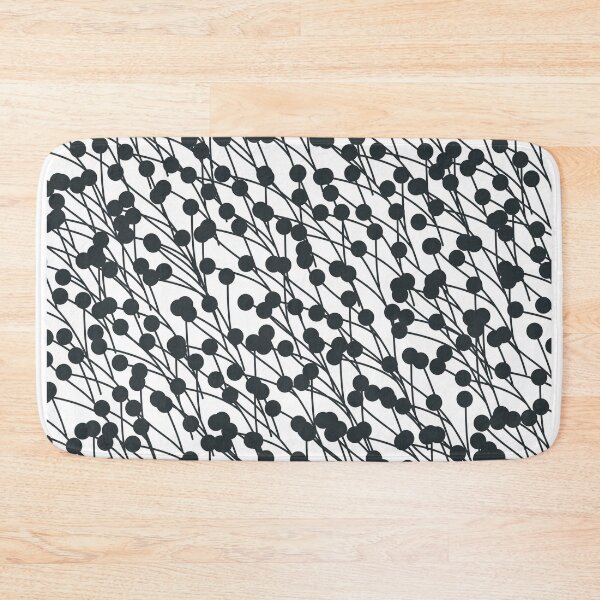Item preview, Abstract pattern with black berries designed and sold by marina63.