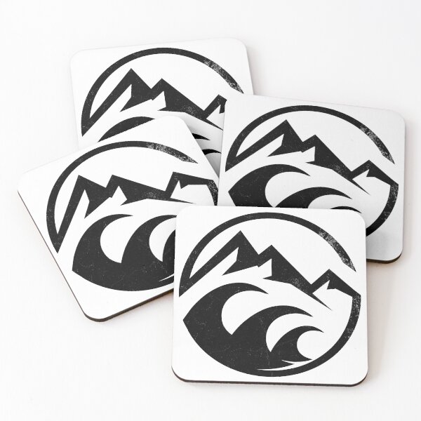 Item preview, circle mountain ocean icon designed and sold by pholange.