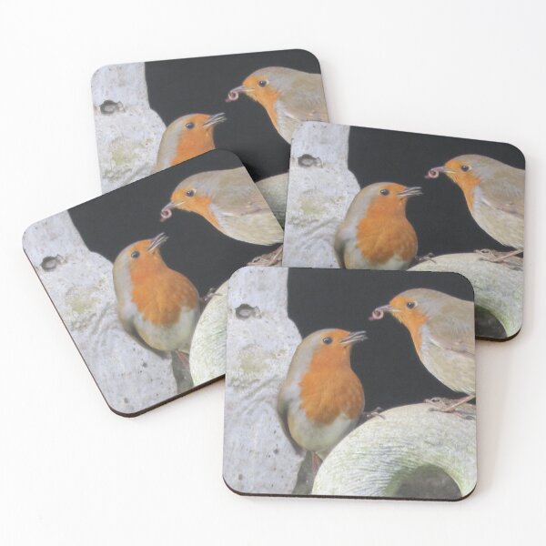 Item preview, Mr Robin feeding Mrs Robin designed and sold by Gaynor-dI.