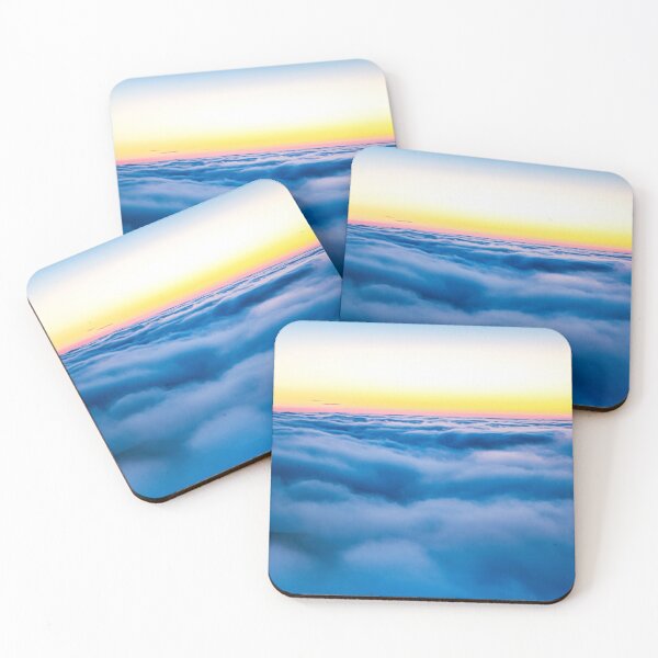 Item preview, Layer of clouds over the mountains designed and sold by Labelpoc.