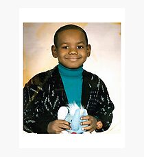 LeBron James (Kid) Photographic Print