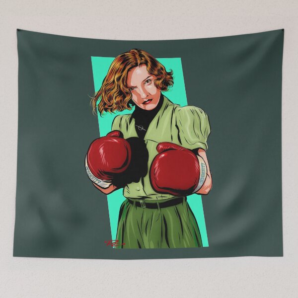 Item preview, Barbara Stanwick - An illustration by Paul Cemmick designed and sold by TIGERDAVER.