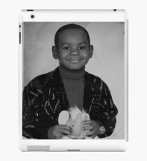 LeBron James (Kid BW) iPad Case/Skin