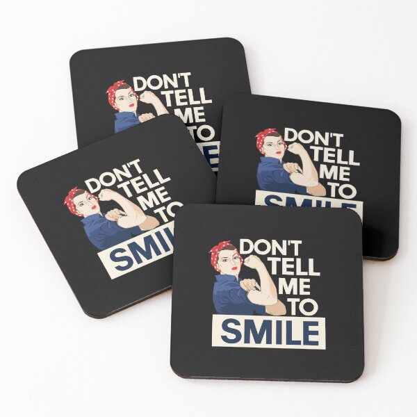Item preview, Don't tell me to smile designed and sold by FrictionMaxxing.