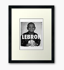 Lebron James (LeBron) Framed Print