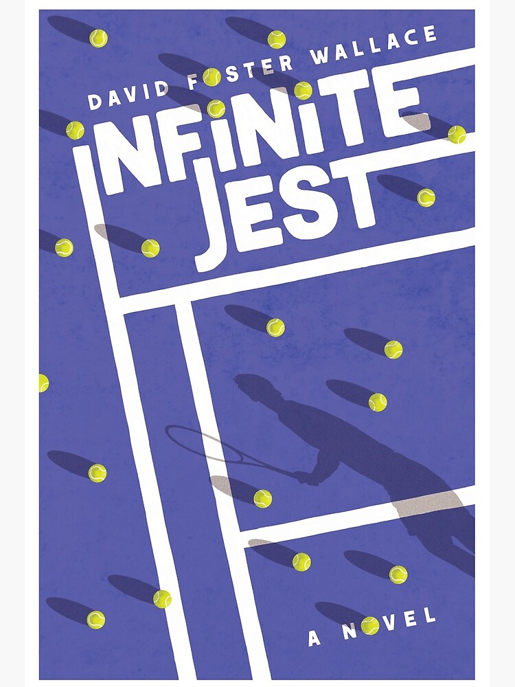 Infinite Jest alternative book design | Art Board Print