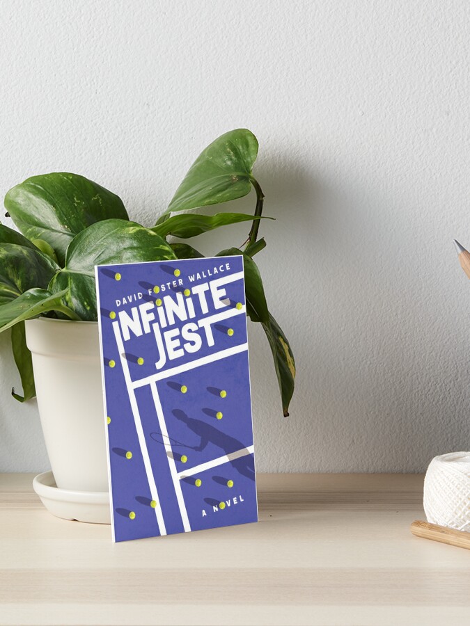 Infinite Jest alternative book design Art Board Print for Sale by Chris  Ayers