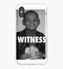 LeBron James (Witness) iPhone Case/Skin