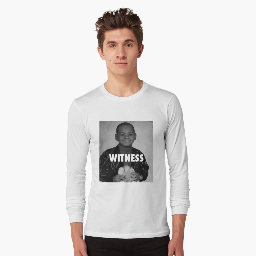 lebron james witness shirt