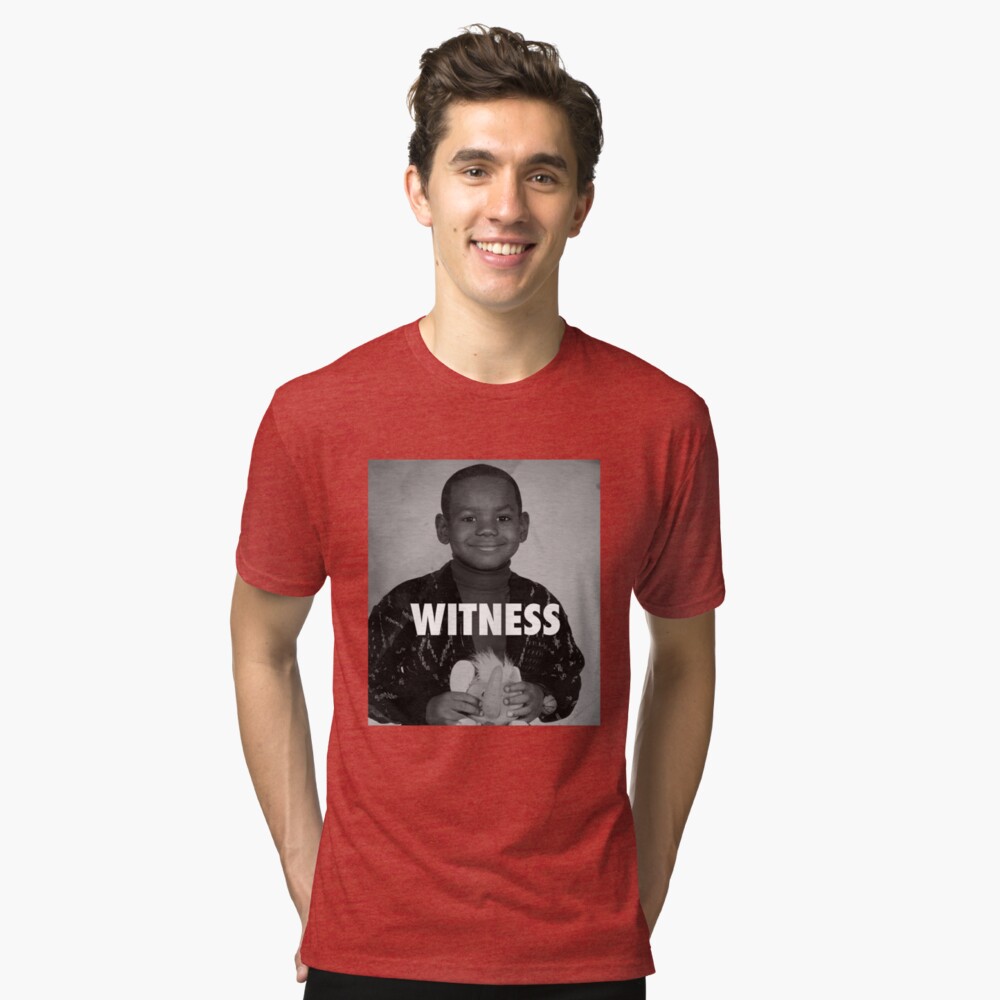 lebron james t shirts witness