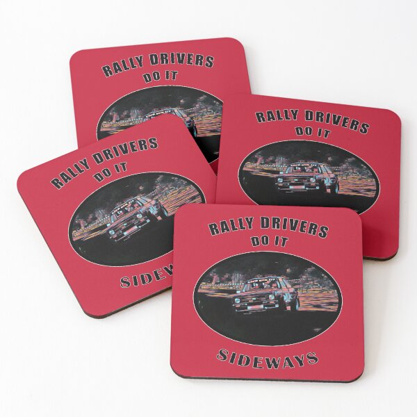 Item preview, Rally Drivers Do it Sideways - Classic Rally Car Funny Motorsport Quote  designed and sold by Sarah Wainwright.