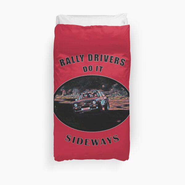 Housses De Couette Sur Le Theme Voiture De Rallye Redbubble