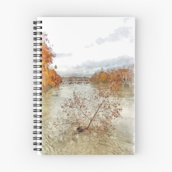 Item preview, Rome: Tiber River trees designed and sold by Giuseppe Cocco.