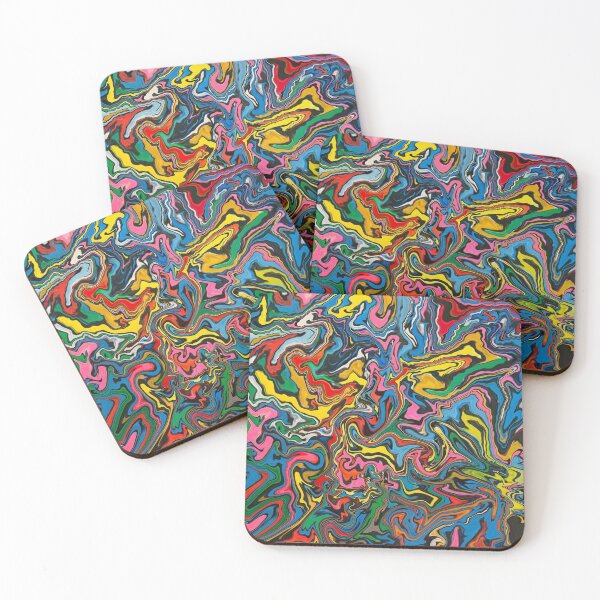 Item preview, Abstract design marbling designed and sold by Papermouse.