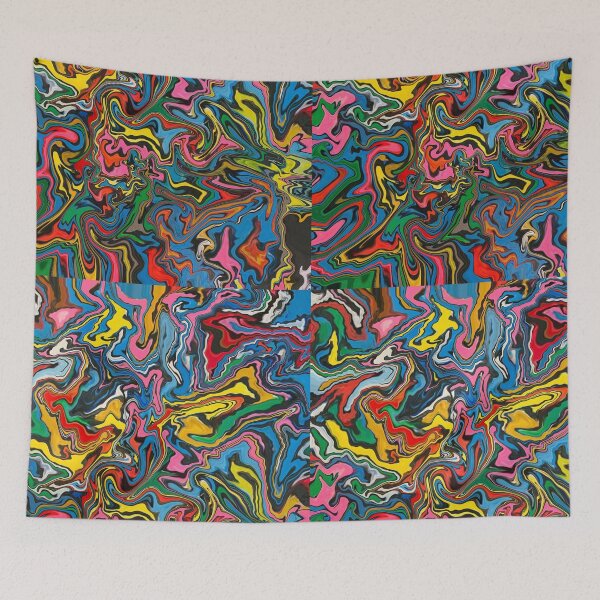 Item preview, Abstract design marbling designed and sold by Papermouse.