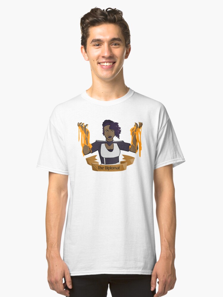 Alternate view of Diplomat Crest Classic T-Shirt