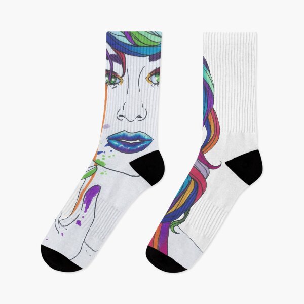 Item preview, Rainbow Hair Don't Care designed and sold by AvalonUnmuzzled.
