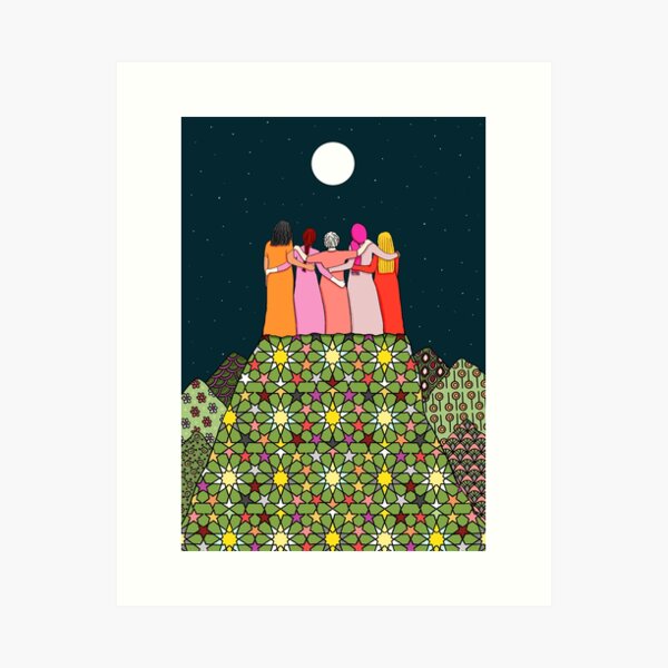 Item preview, Sisterhood under the full moon designed and sold by Roshi-R.