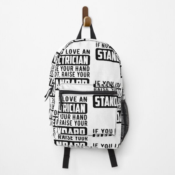 Item preview, if you love an electrician raise your hand if not, raise your standard designed and sold by JaMatt1983.