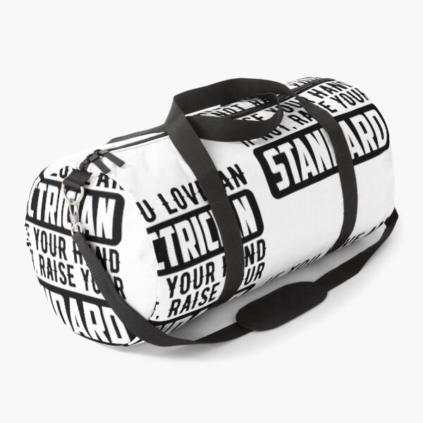 Item preview, if you love an electrician raise your hand if not, raise your standard designed and sold by JaMatt1983.