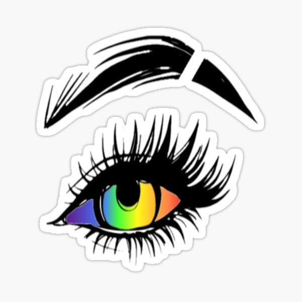 Pride Eye Fusion Sticker