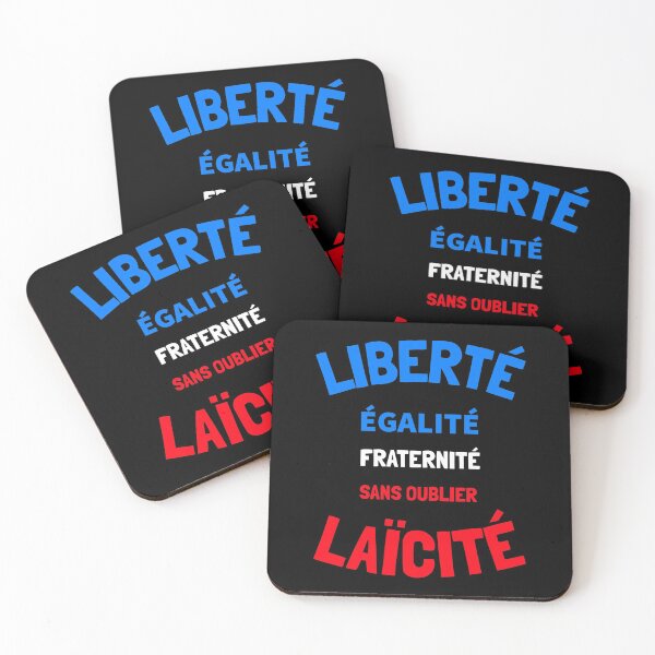 Item preview, Freedom equality fraternity secularism FRANCE designed and sold by joozybart.